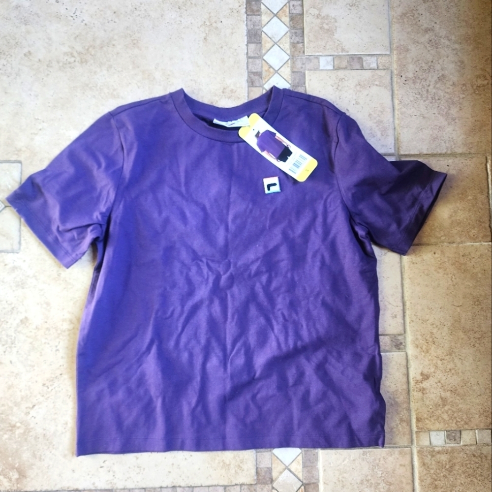 Fila Purple Short Sleeve Tee